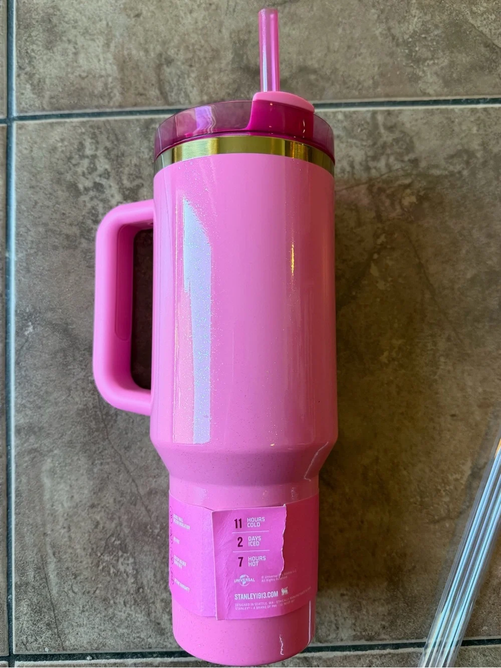 Glinda pink Stanley 40oz - Picture 7 of 14
